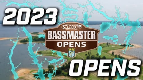 2023 Bassmaster OPENS Schedule Announcement