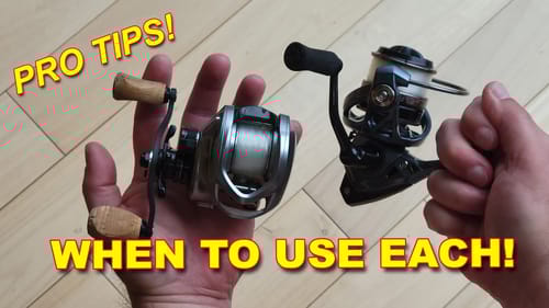 Baitcaster Vs. Spinning Reels | Bass Fishing