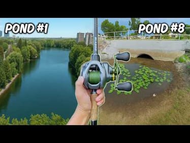 Every Time I Catch A FISH The Pond Gets SMALLER!