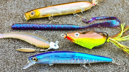 Top 5 Baits For August Bass Fishing!