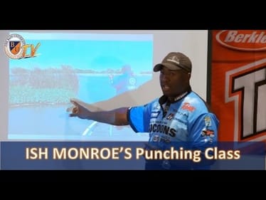 Punching, Flipping, Pitching for BIG Bass w/ ISH MONROE