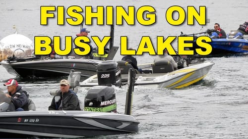 Fishing On Pressured Lakes and Rivers | Bass Fishing