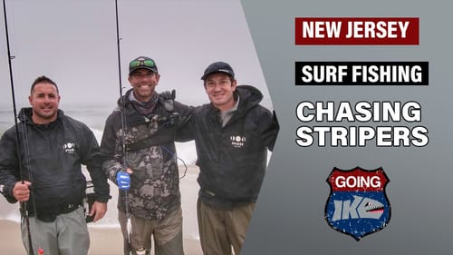Surf Fishing for STRIPED BASS! | Going Ike