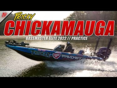 Chick is Being TRICKY! So Frustrating - Bassmaster Elite Chickamauga 2022 PRACTICE - UFB S2 E19