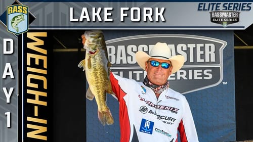 Weigh-in: Day 1 at Lake Fork (2022 Bassmaster Elite Series)