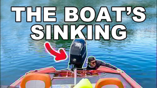 I Caught a Giant, Then My Boat Started Sinking...
