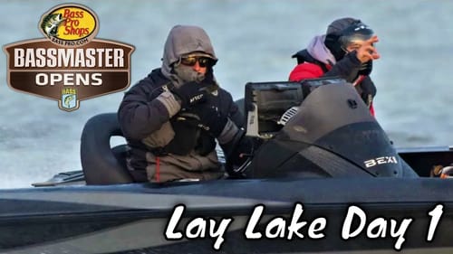 Bassmaster Eastern Open at Lay Lake - Day 1 (Going for Broke)