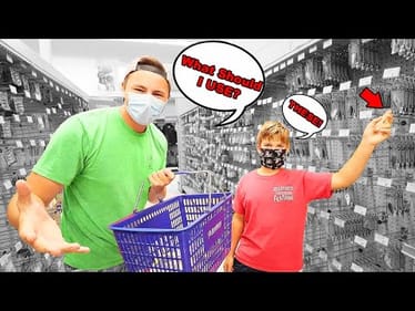 Asking RANDOM PEOPLE What FISHING LURES To Buy!