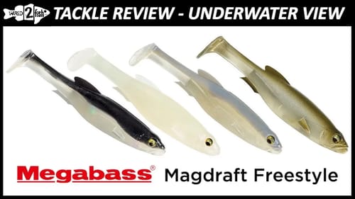Megabass Magdraft Freestyle | Underwater View