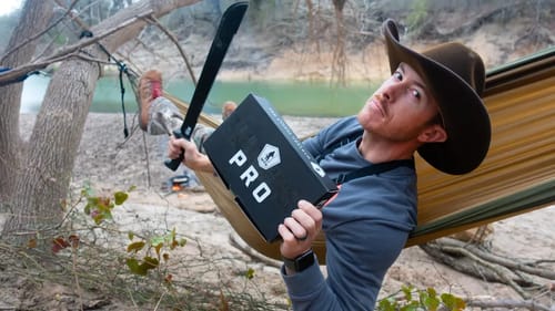 Overnight River Fishing | CAMPING IN HAMMOCKS?!