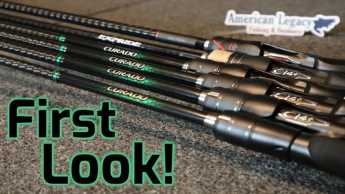 New Shimano Rod Unboxing! Curado, Expride, and More...