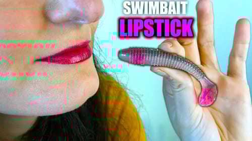 LIPSTICK on a Swimbait!?!