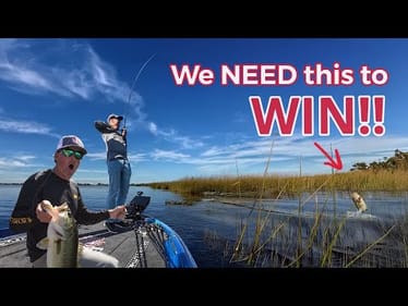 I’ll NEVER LIVE this down if we loose! Harris Chain Florida Tournament!