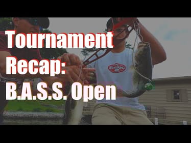 BASS Open Tournament at Lake Springfield (Uncut footage)