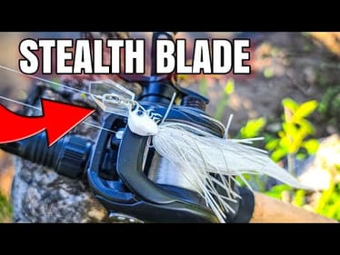 SNEAKY Chatterbait Catches PRESSURED Fish (Bank Fishing)