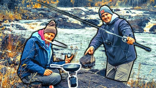 Catch & Cook Survival Challenge with a Rapper! (NO FOOD)
