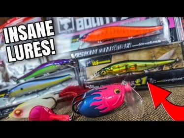 CRAZY Lures from Subscribers (Unboxing JDM Goodies)