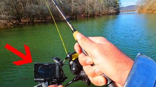 Is This Cheating??  Livescope for Huge Crappie