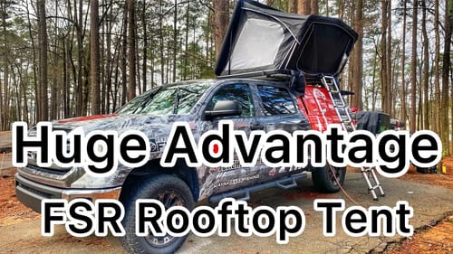 Every Advantage Helps When Fishing Kayak Tournaments - FSR Odyssey Rooftop Tent