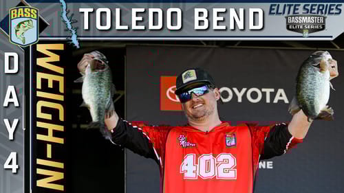 ELITE: Day 4 weigh-in at Toledo Bend