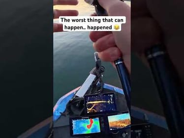 Worst Feeling in Bass Fishing.. 😂 #shorts