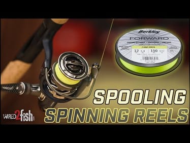 How to Spool a Spinning Reel with Braid