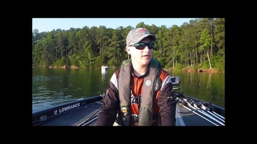 Big Spotted Bass Fishing Lake Lanier