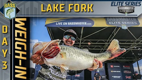 2021 Bassmaster Elite at Lake Fork, TX - Day 3 Weigh-In