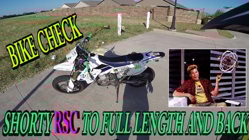 BIKE CHECK | RSC SHORTY TO FULL LENGTH TO SHORTY