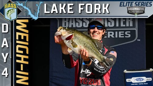 ELITE: Day 4 weigh-in at Lake Fork