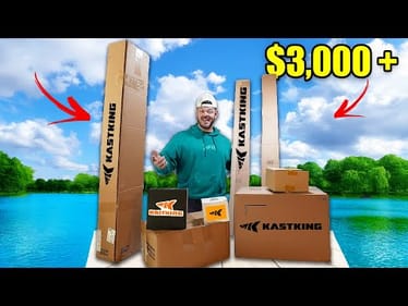 HUGE KastKing Fishing Gear Unboxing! ($3,000+)