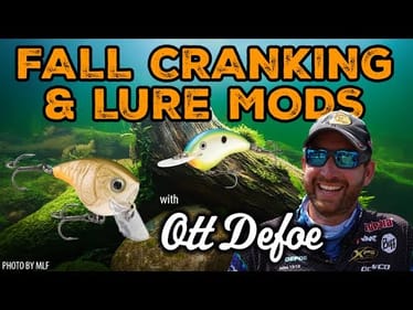 Crankbait Confidence: Fall Fishing Tactics, Designs, Lure Mods w/ Ott Defoe