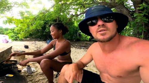 Island Camping with Cute Girls