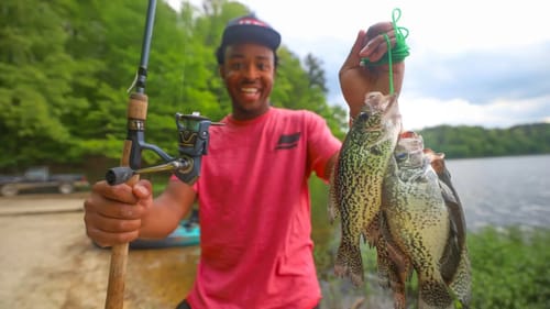 Jig Fishing For SLAB Crappie (Catch & Cook)