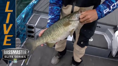 ST. LAWRENCE: Brandon Cobb's first bite almost hits 5 pounds