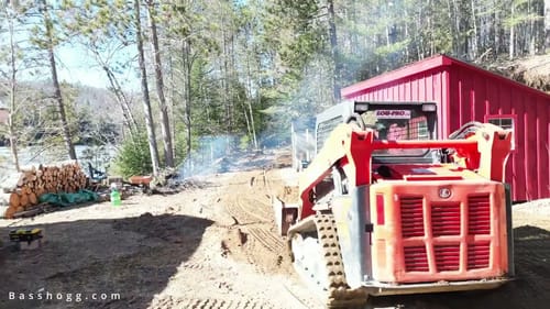 Basshogg Excavation Weekend  @basshoggfishing #basshogg #excavator #skidsteers #cottage