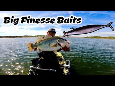 Tricking Stubborn Trout Eaters With This Big Finesse Bait