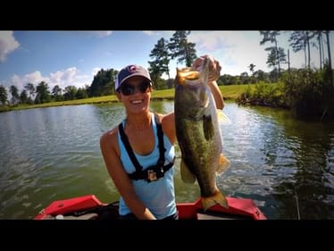 Liz's Topwater Fishing Challenge Revenge!