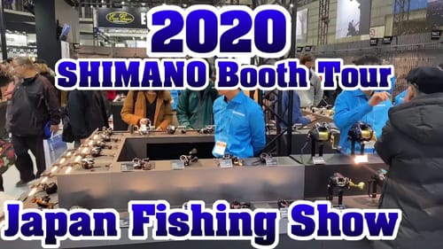 American Tackle Shop owner tours SHIMANO BOOTH Yokohama, Japan Tackle show - quick look