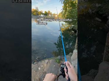 Fishing is so peaceful. Also Fishing. #Fishing