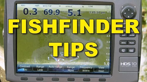 Fishfinder Tips and Tricks | Bass Fishing