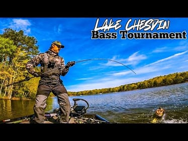 Patriot Trail BASS TOURNAMENT on POLLEN COVERED Lake!!! || Lake Chesdin