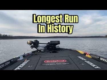 390 Miles…The Day I Set Record For The Longest Boat Run In The History Of Tournament Fishing…