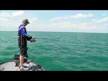 Bradley Roy barely lands a big smallmouth on Bass Live