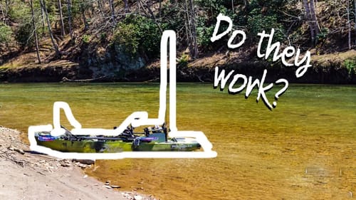 Hobie fishing kayaks in SHALLOW rivers (why they are IDEAL)