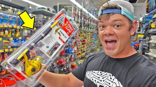 Walmart *PACK-IT* Fishing Kit Challenge!