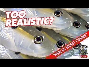 How Realistic is Too Realistic? - Bass Fishing Lures