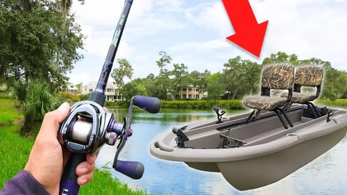 Catching GIANT Bass in a TOURNAMENT! (Jon Boat Fishing)