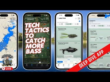 Using Tech to Dominate Bass Fishing - **No Sonar Needed**