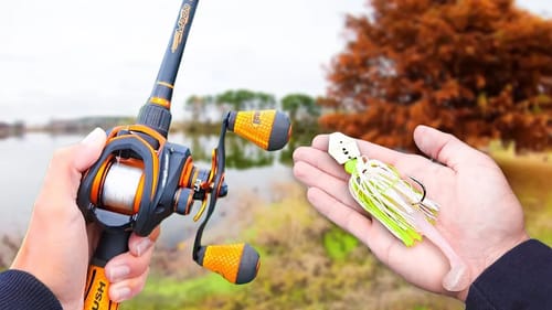 This POND is LOADED w/ BIG Bass (Bank Fishing)